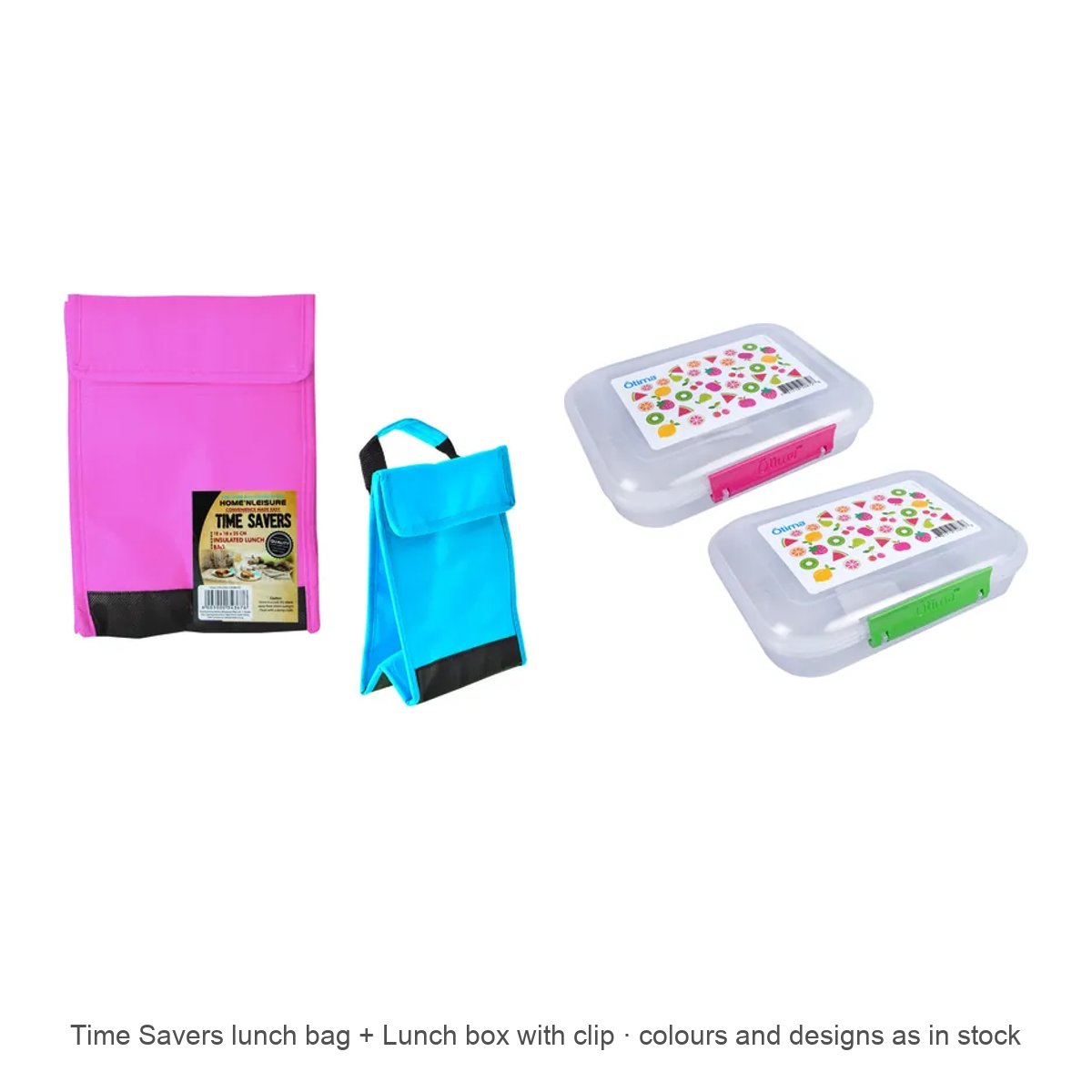 WonderSpark Kids Lunch Bag & Lunch Box Set