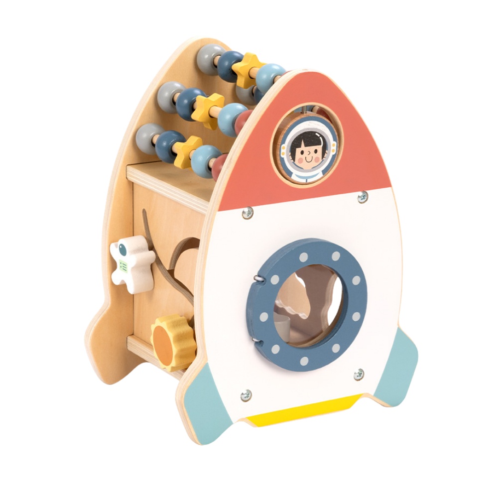 Rocket Play Cube Activity Toy for Toddlers