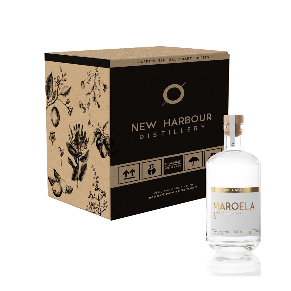 New Harbour Maroela Gin — 6 × 750ml