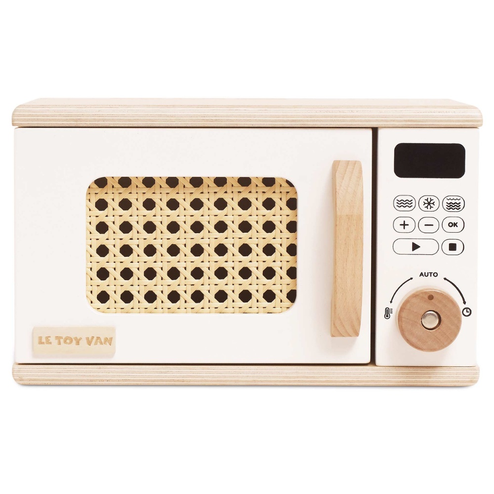 Wooden Microwave Set
