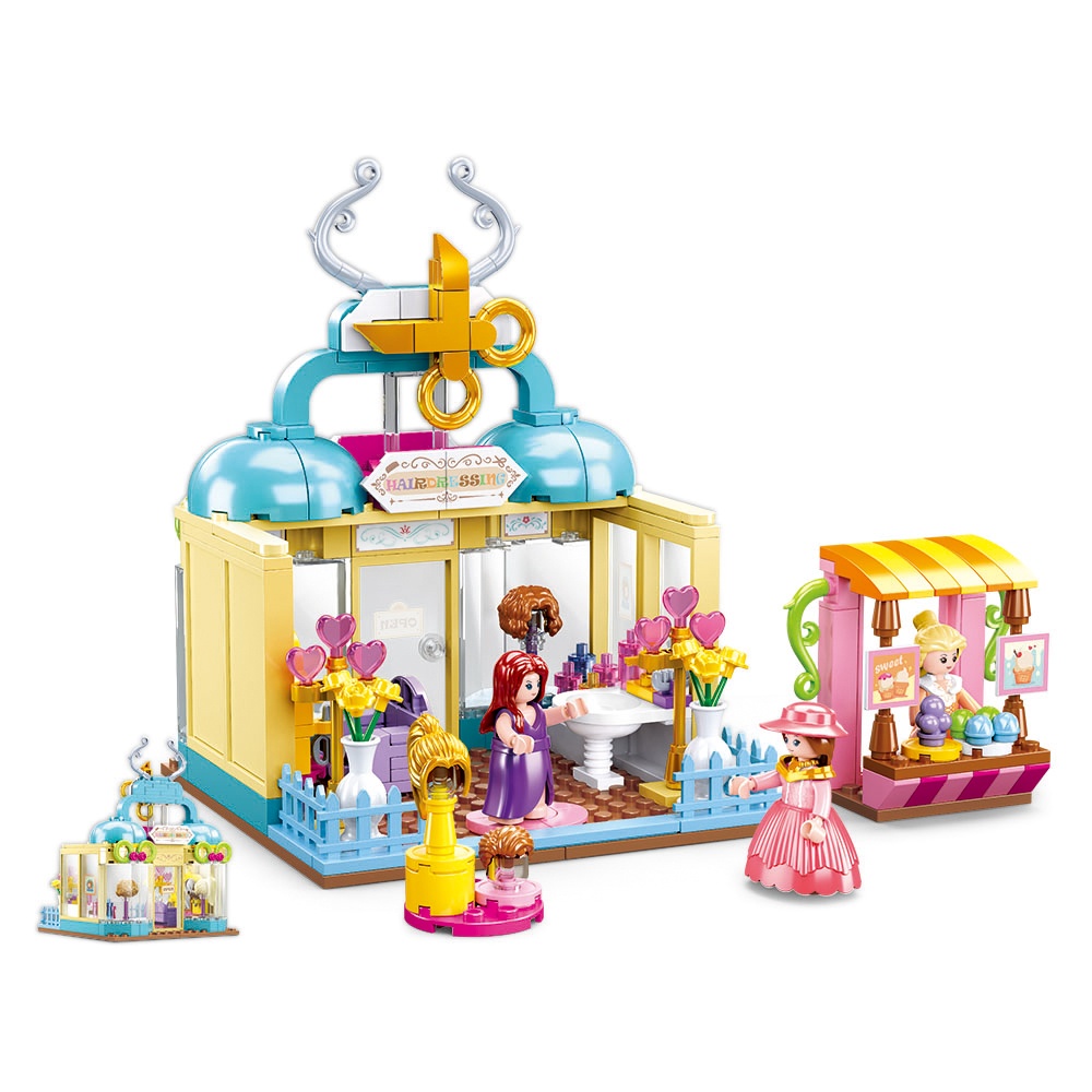 Sluban Building Set: Village - Salon - 315pcs