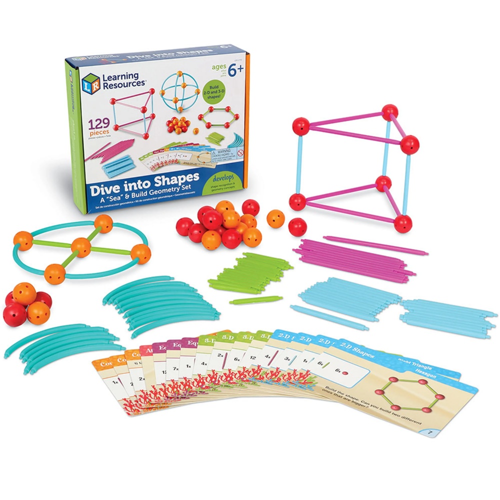 Dive Into Shapes! A Sea and Build Geometry Set
