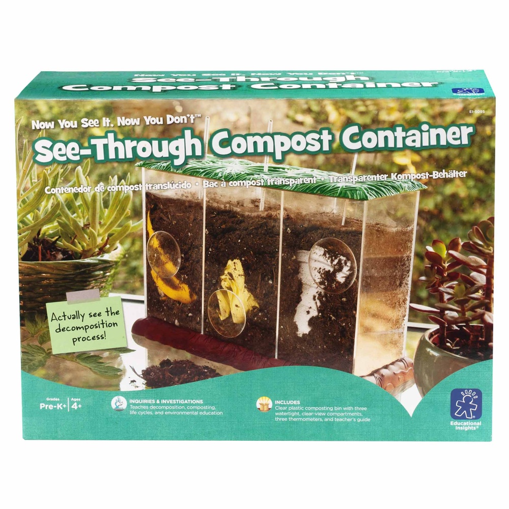 Now You See It, Now You Don't™ See-Through Compost Container Demonstration Set