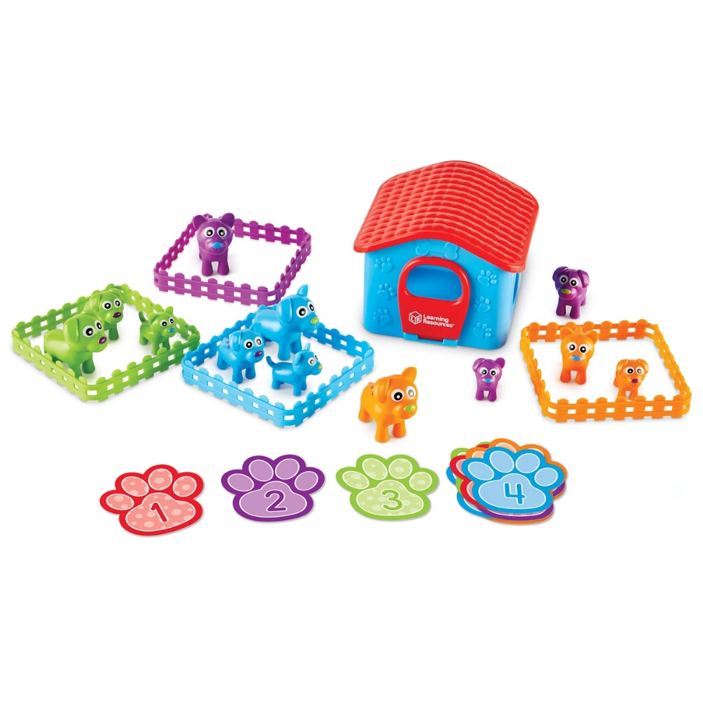 Sort -'Em -Up-Pups™: Counting Colour Sorting Toy for Toddlers