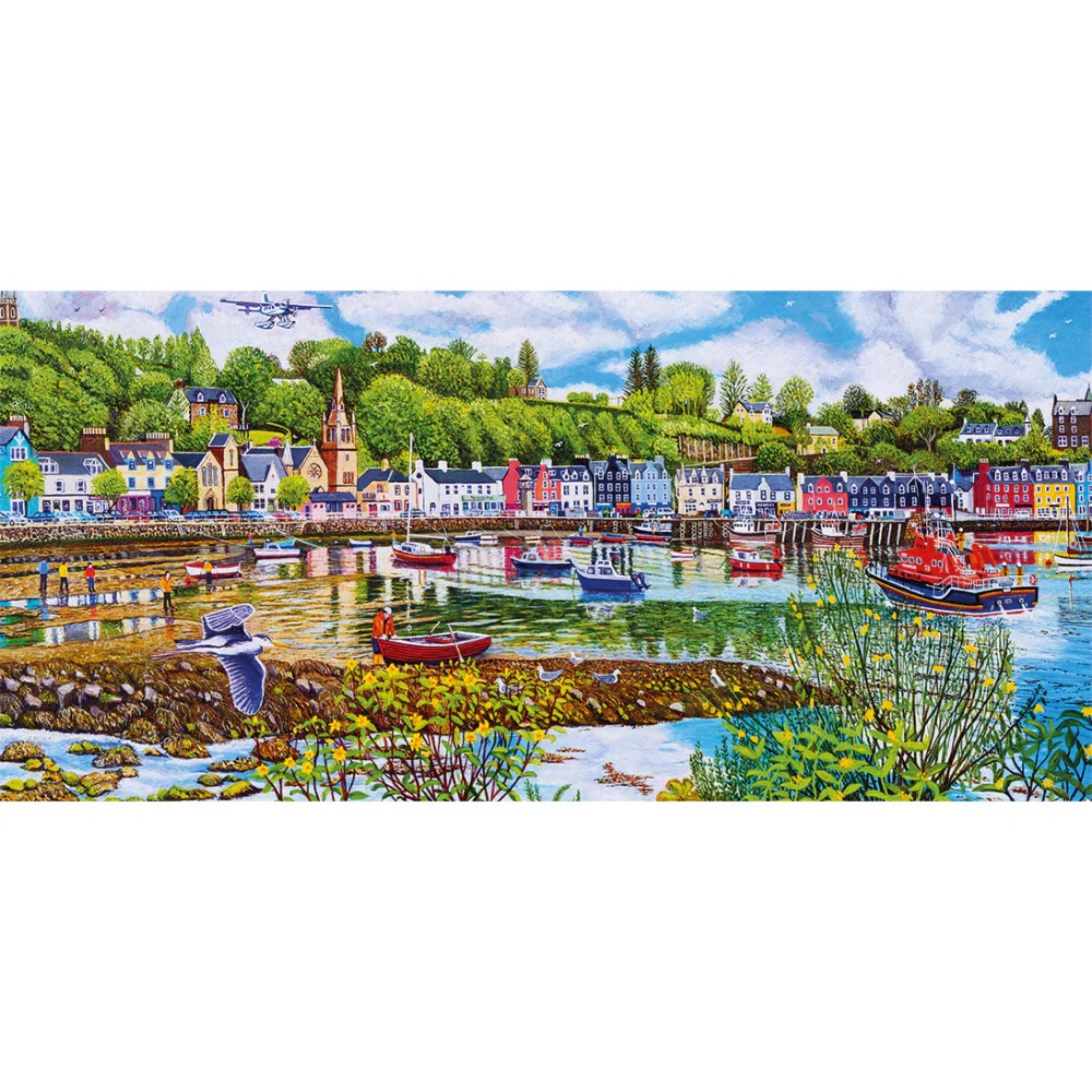 Gibsons - Low Tide at Tobermory - 636 Piece Jigsaw Puzzle