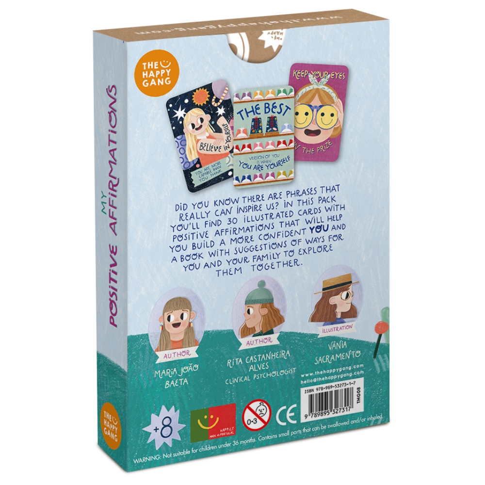 My Positive Affirmations – Life Skills Flashcards for Parents & Kids