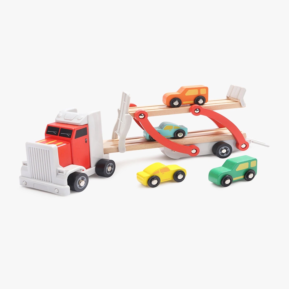 Wooden Car Carrier Truck