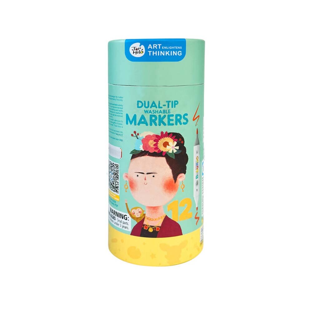 Dual-Tip Washable Art Markers