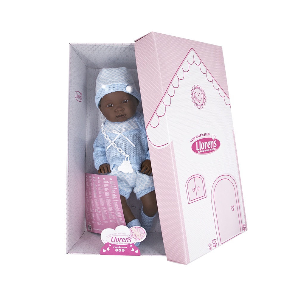 Anatomically Correct Baby Boy Doll with Clothing: Noe - 45cm