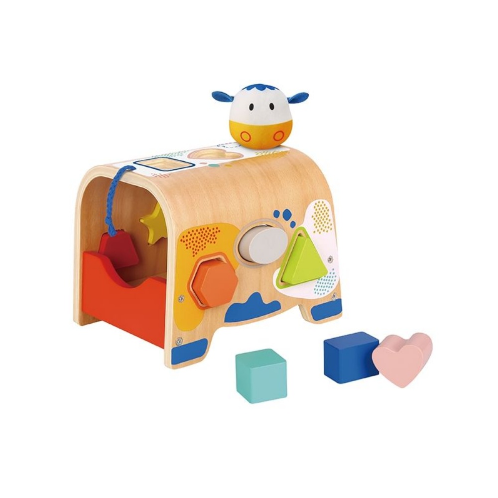 Wooden Shape Sorter with Blocks