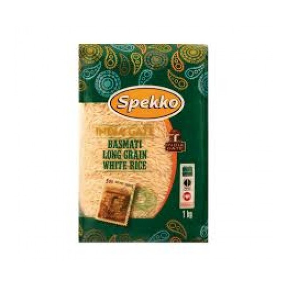 Spekko 10X1kg Indiagate Basmati Rice — 2 packs