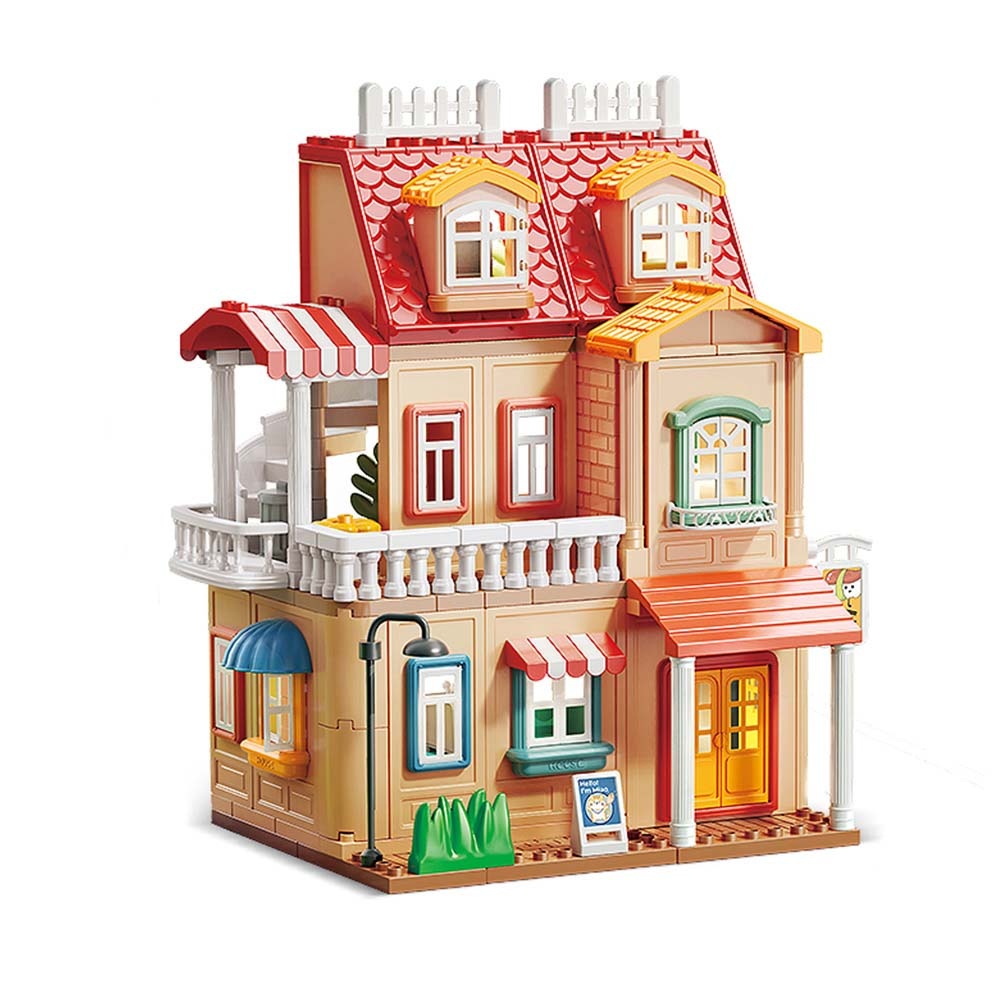 Genius Architect Villa - Building Block Set - 246 Pieces-**