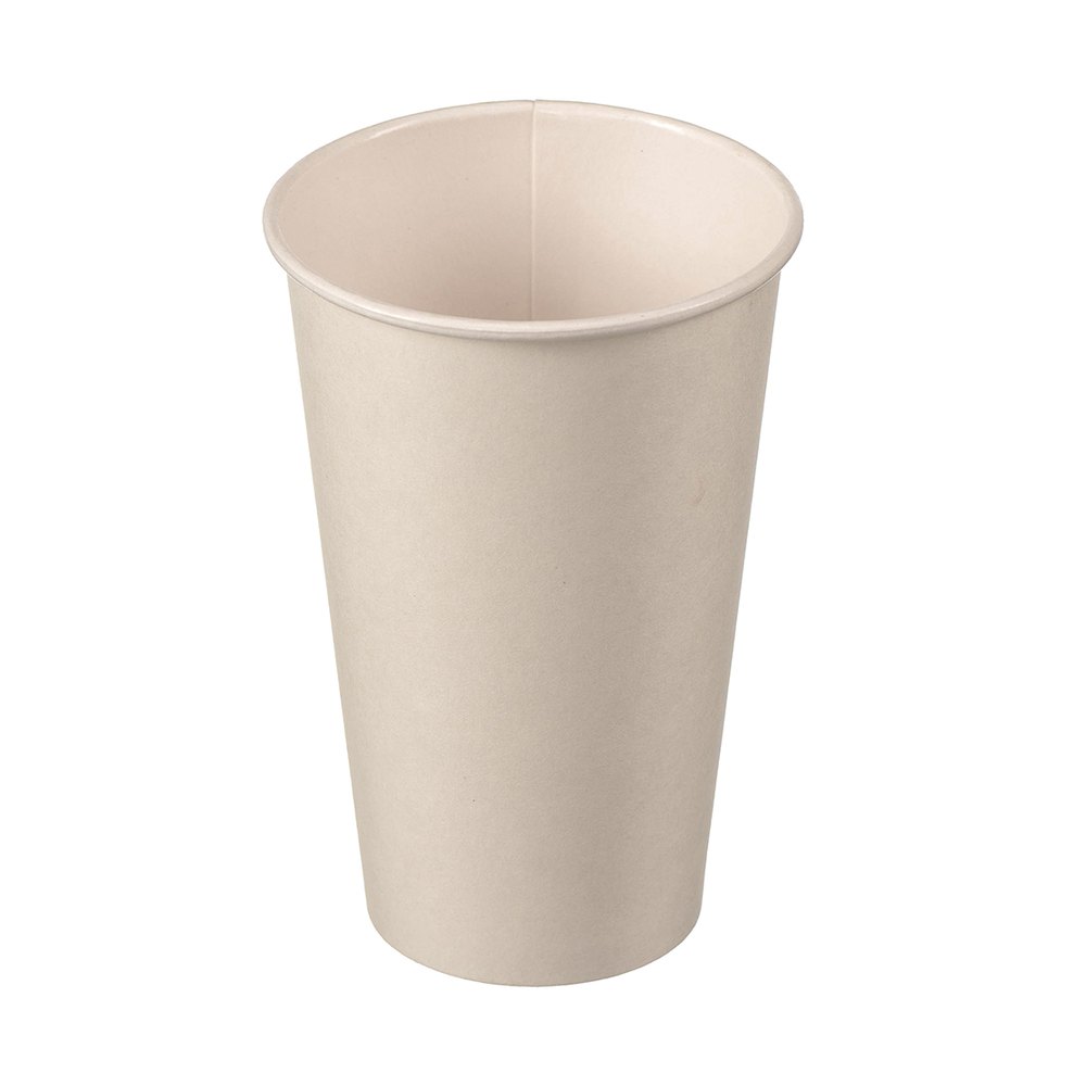 Unbranded White PLA Single Wall Cups - 1000 x 500ml Cups