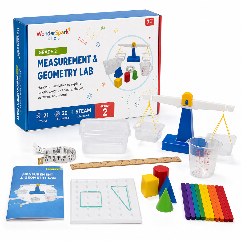 Grade 2 Measurement & Geometry Lab