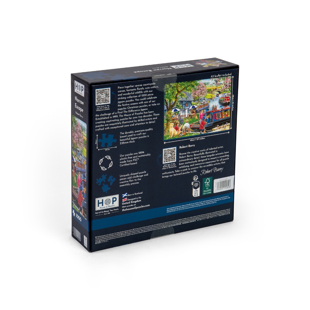 Narrow Escape - 1000 Piece Jigsaw Puzzle