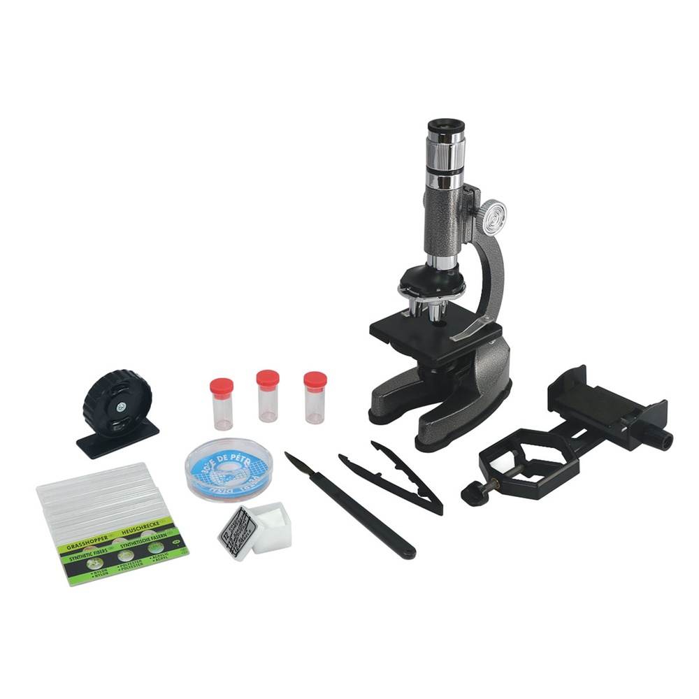 Microscope Kit - Die-cast with Smartphone Adapter