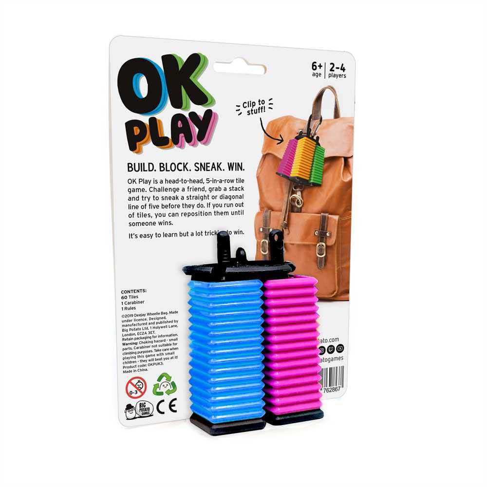 OK Play! – The 5-in-a-row Travel Game – 2-4 Players