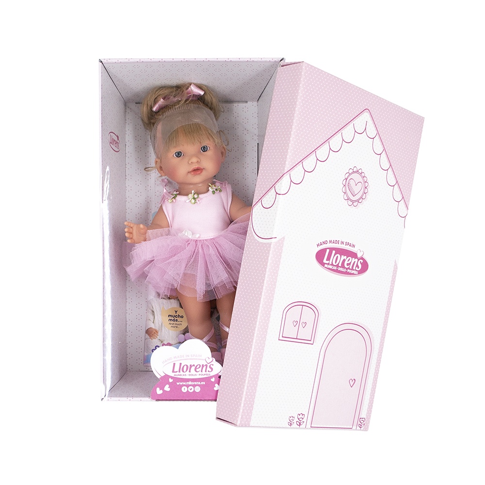 Baby Girl Doll: Valeria Ballerina - 28cm