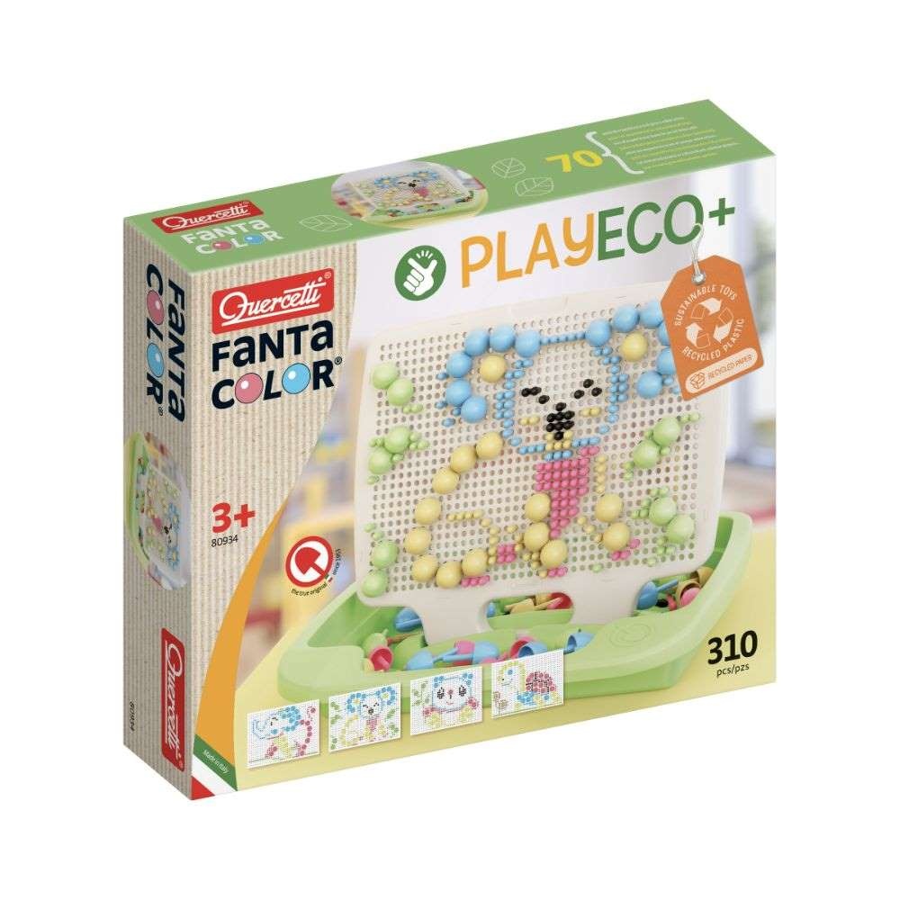 Fantacolor Baby Eco-Friendly First Peg Board Activity Set