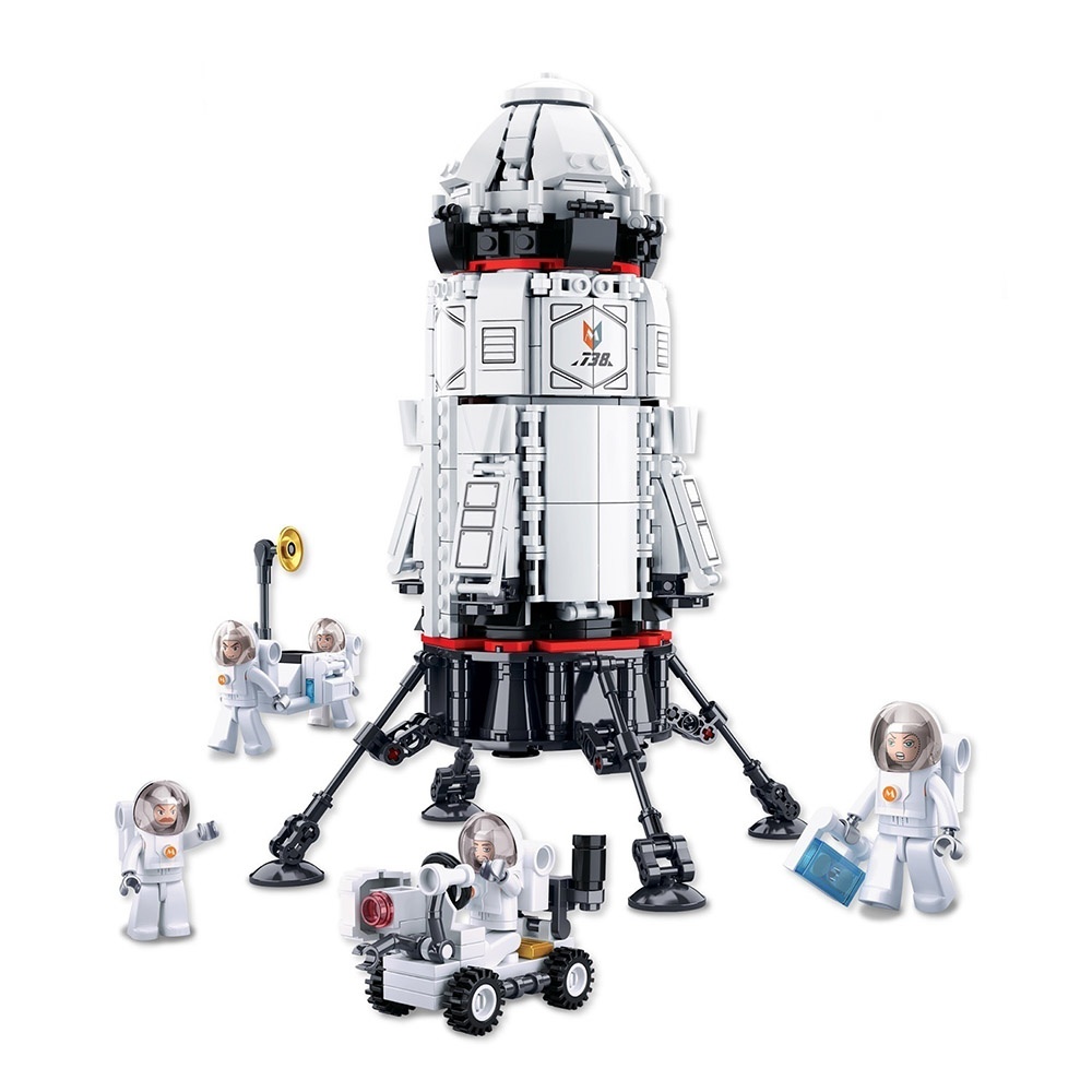 Sluban Building Set: Space - Rocket Base - 733pcs