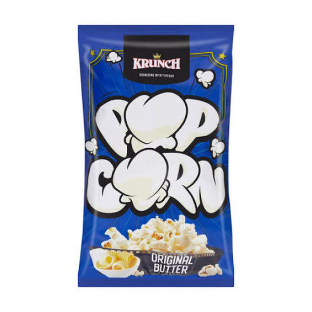 90g Krunch Popcorn Original Butter — 12 units