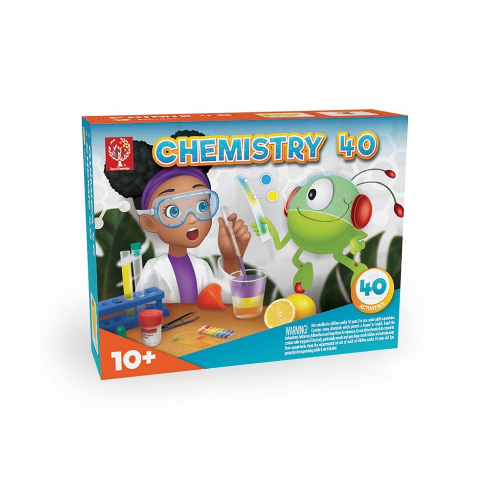 Chemistry Kit - 40 Activities - Science Learning Kit for Kids