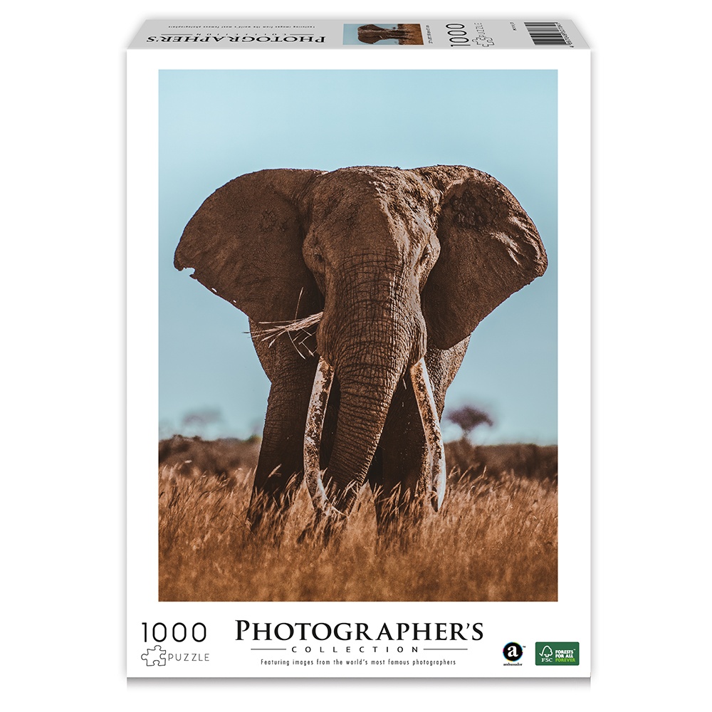 Ambassador - Photographers Collection 1000 Piece Puzzle - African Elephant