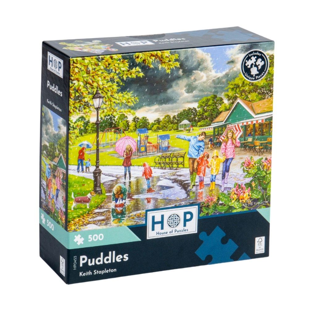 Puddles - 500 Piece Jigsaw Puzzle