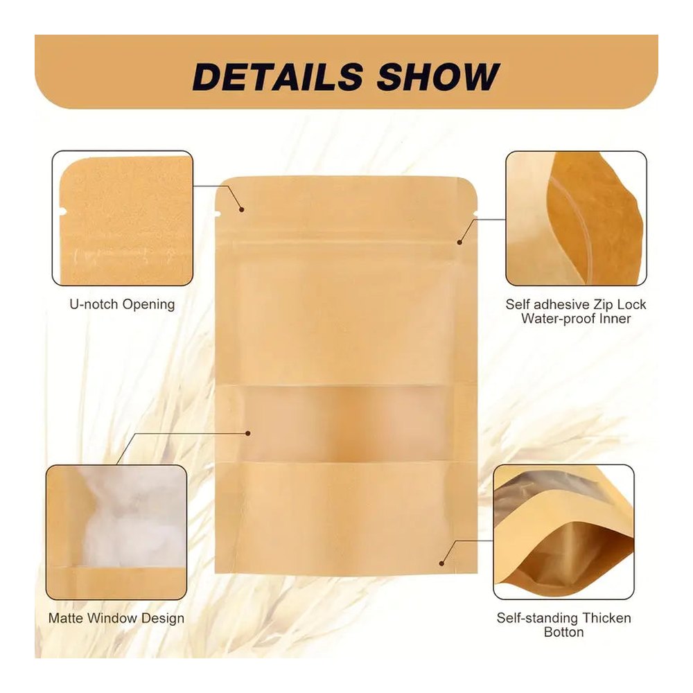 Pouch Kraft 90/140(50) — 2 packs
