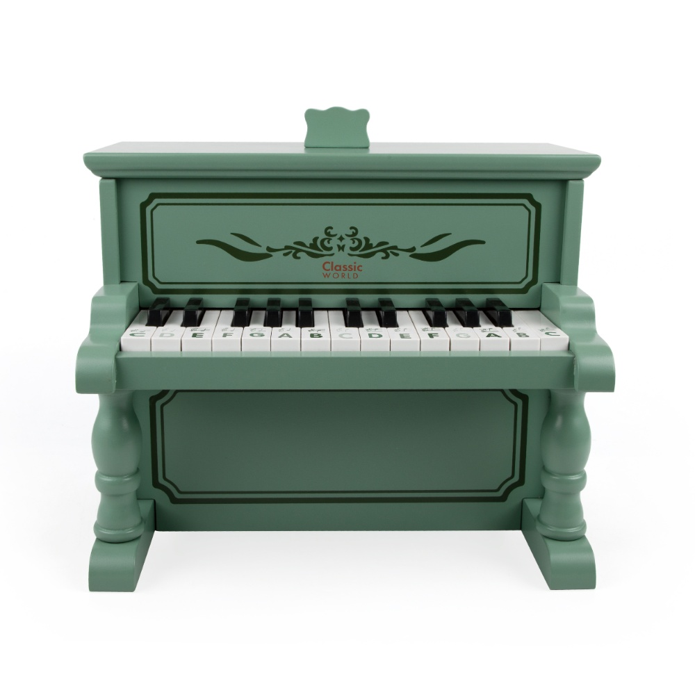 Classic World - Pretend & Play - Wooden Vintage Piano