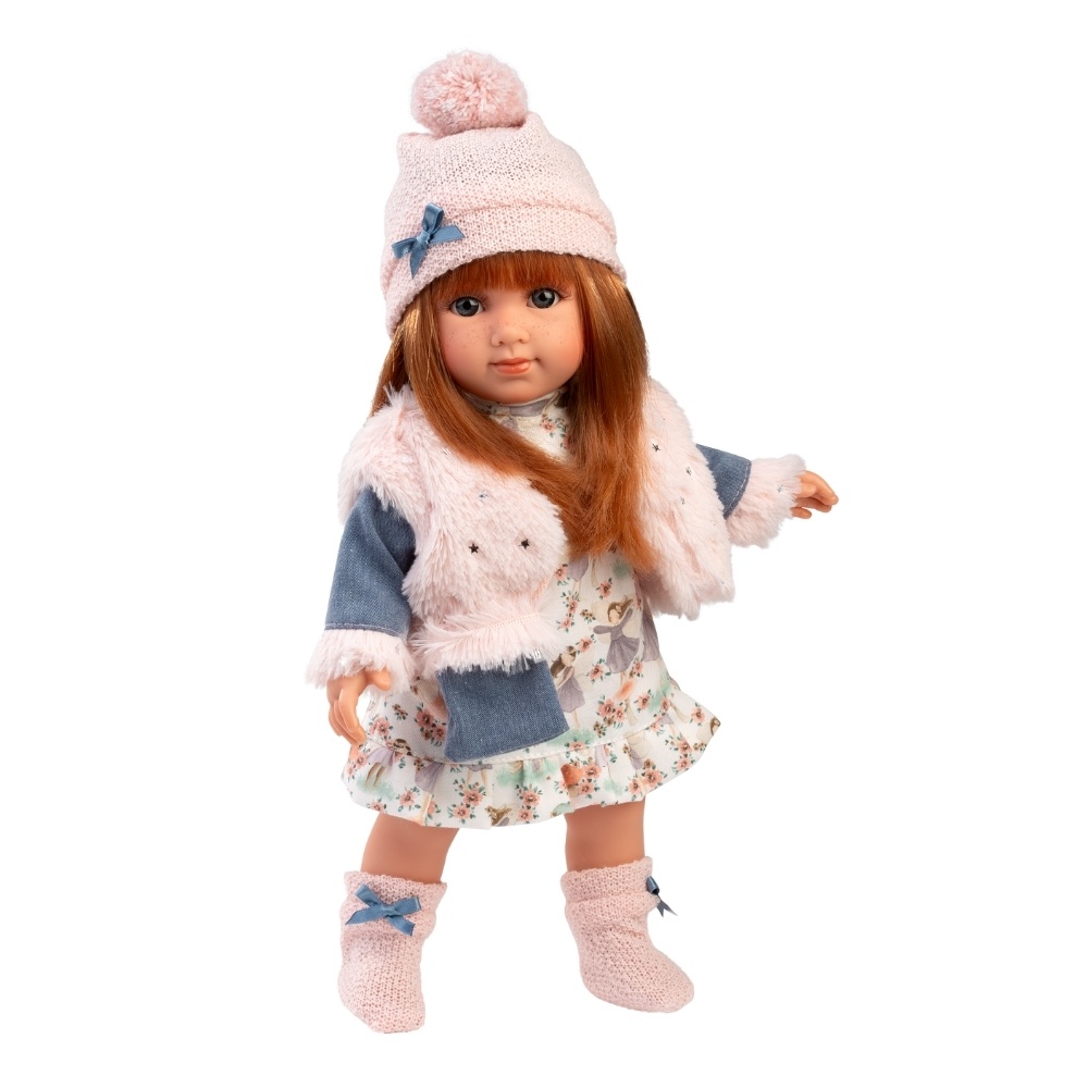 Baby Girl Doll with Outfit & Accessories: Nicole - 35cm