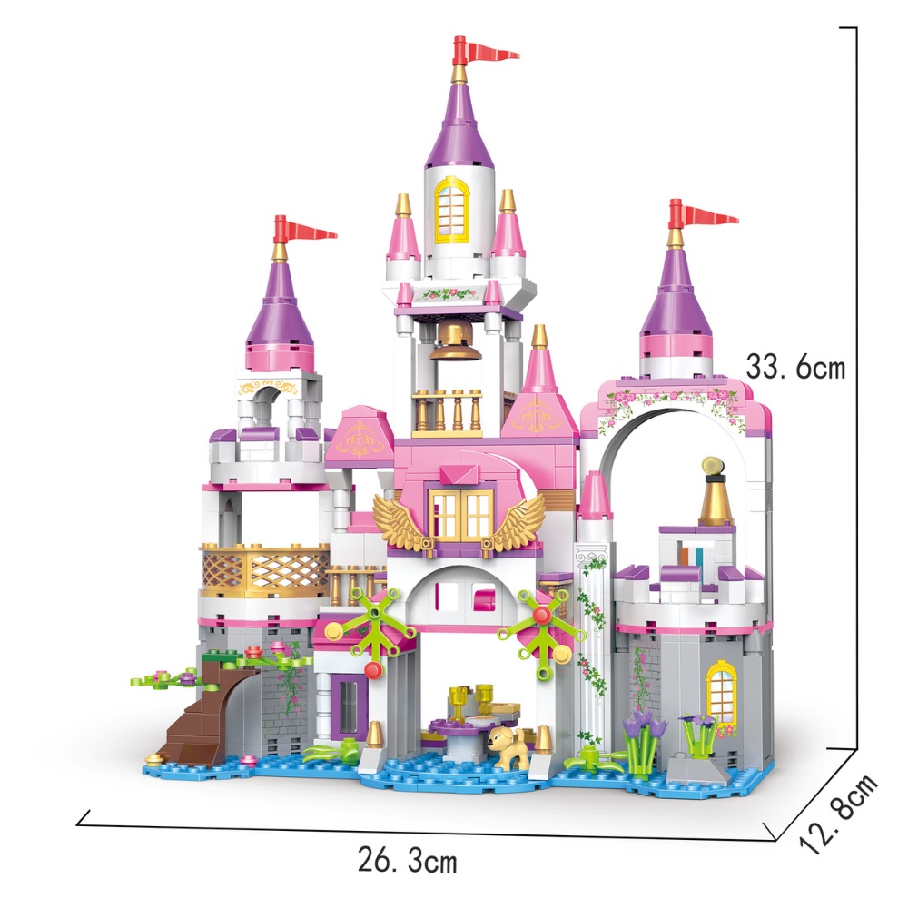 Building Block Set - Fairytale Dream Castle