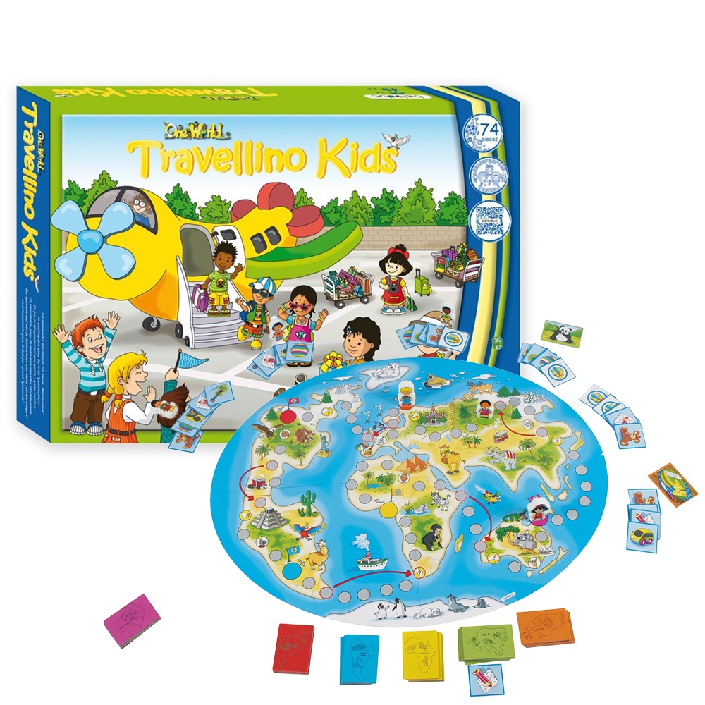Beleduc - One World Travellino Kids - Social Skills Game Educational Game -**