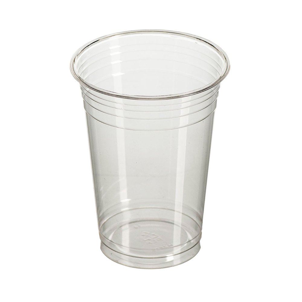 Unbranded Clear PLA Cups - 1000 x 500ml Cups