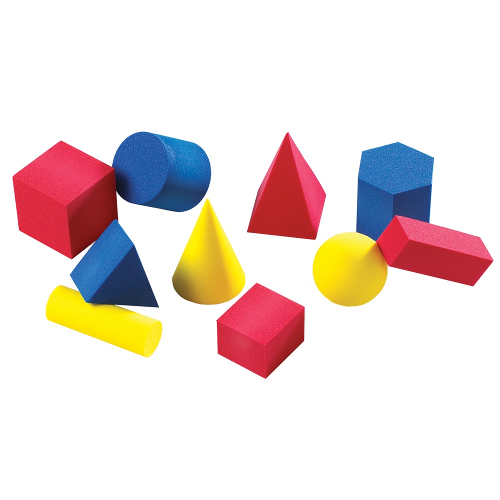 Geometric Solids - 5cm Foam - 10pcs
