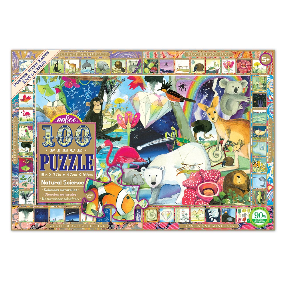 Natural Science - 100 Piece Jigsaw Puzzle for Kids -**