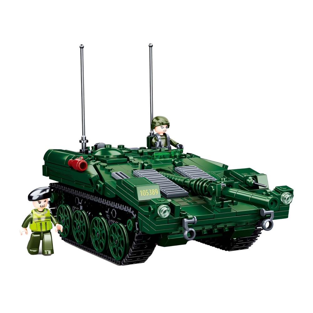 Sluban Building Set: Model Bricks - STRV103 Main Battle Tank - 692pcs