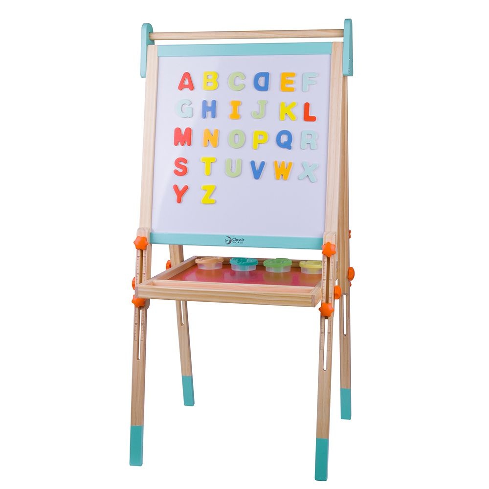 Multi-Functional Art Easel & Blackboard - 54 x 45 x 113cm