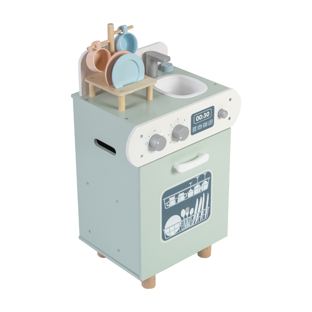 Pretend Play Dishwashing Machine Toy Set