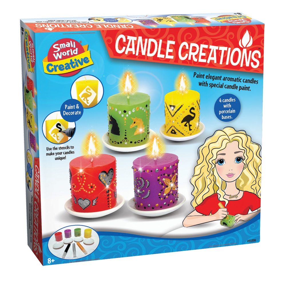 Small World Toys - Candle Creations - Arts & Crafts Set -**