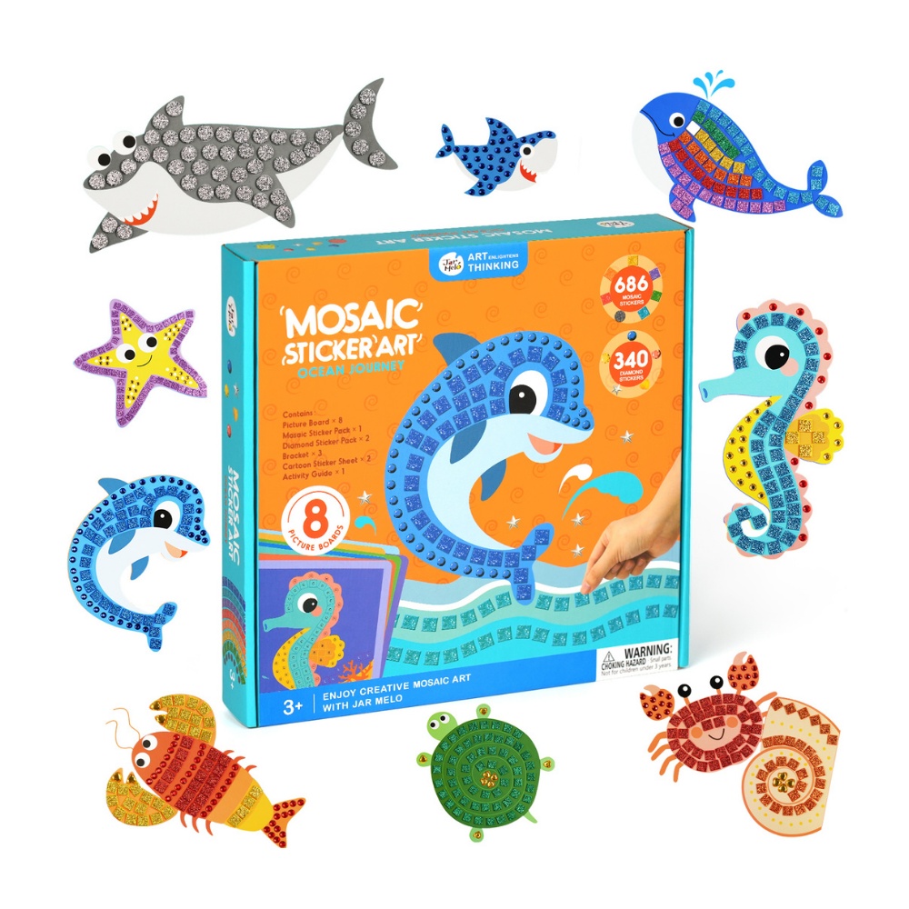 Mosaic Sticker Art Kit