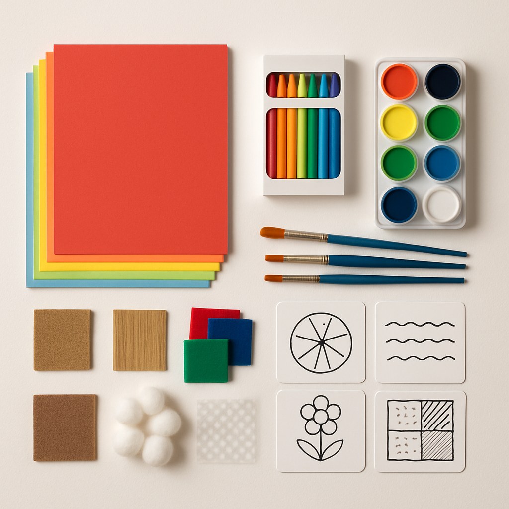 Grade 1 Colour & Texture Classroom Studio
