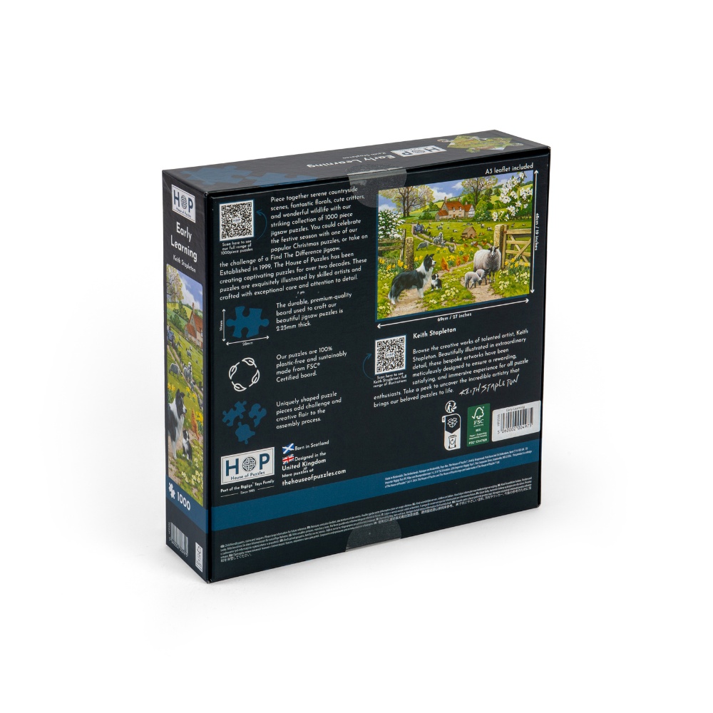 Early Learning - 1000 Piece Jigsaw Puzzle