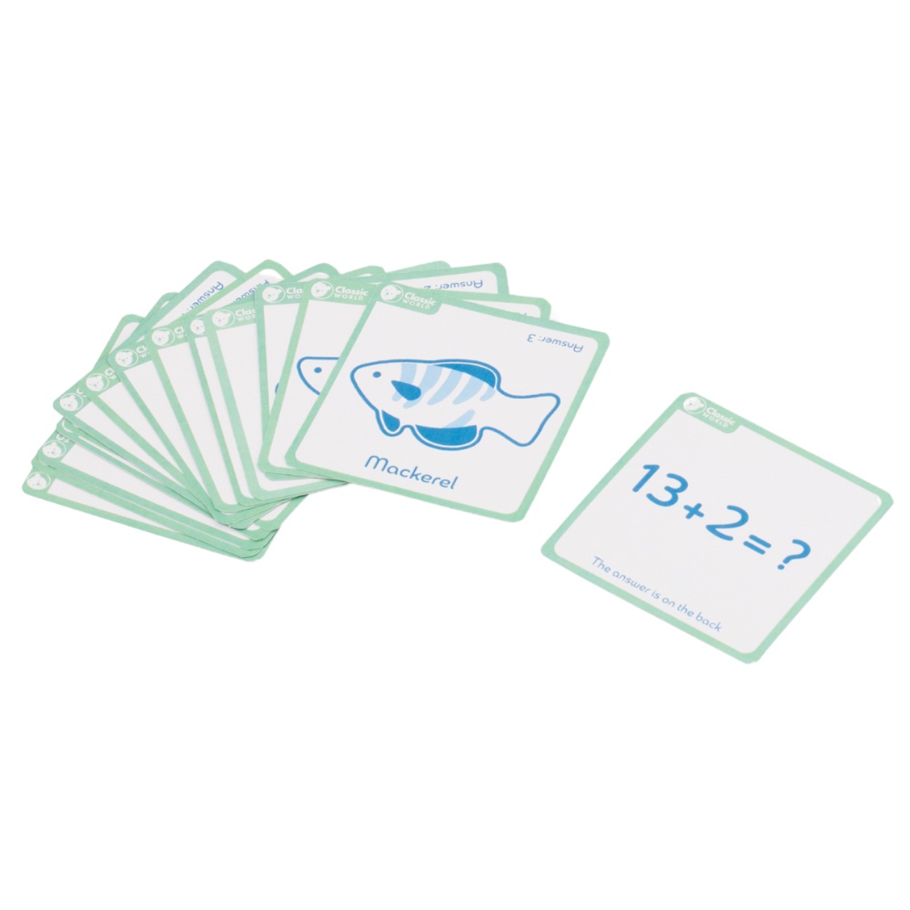 Fishing Game - Travel-Size Set with Activity Cards - 34pcs