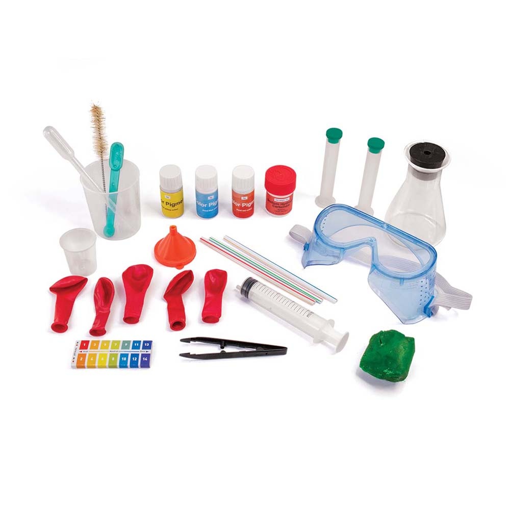 Acid & Bases Chemistry Kit - 30 Activities - Science Learning Kit for Kids