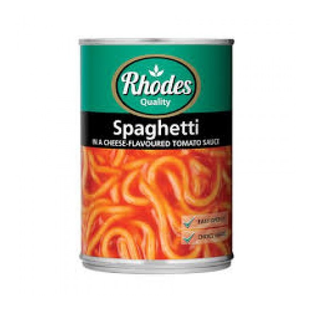 Rhodes Spaghetti in Tomato Sauce - 12 x 410g