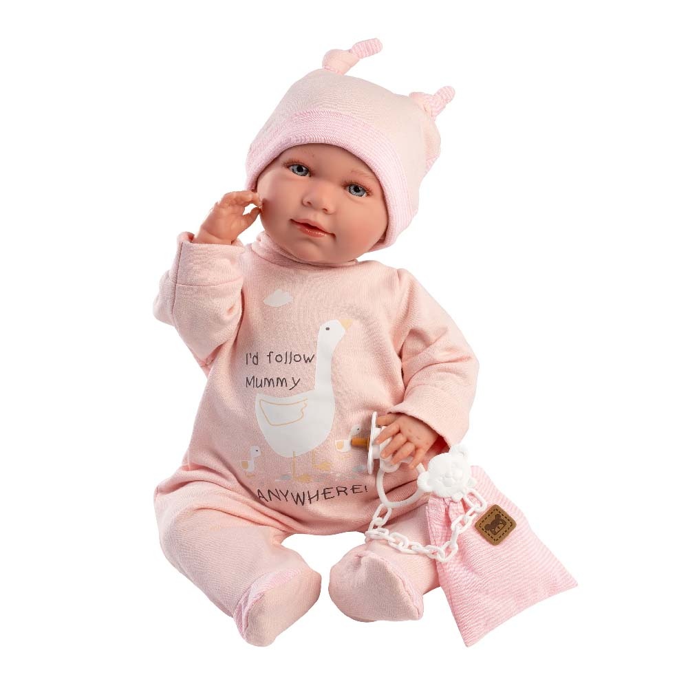 Baby Girl Doll with Crying Mechanism, Clothing & Accessories: Mimi - 42cm