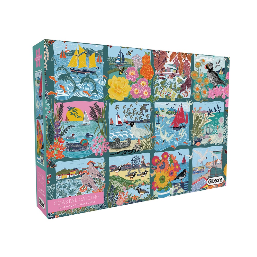 Gibsons - Coastal Calling - 1000 Piece Jigsaw Puzzle