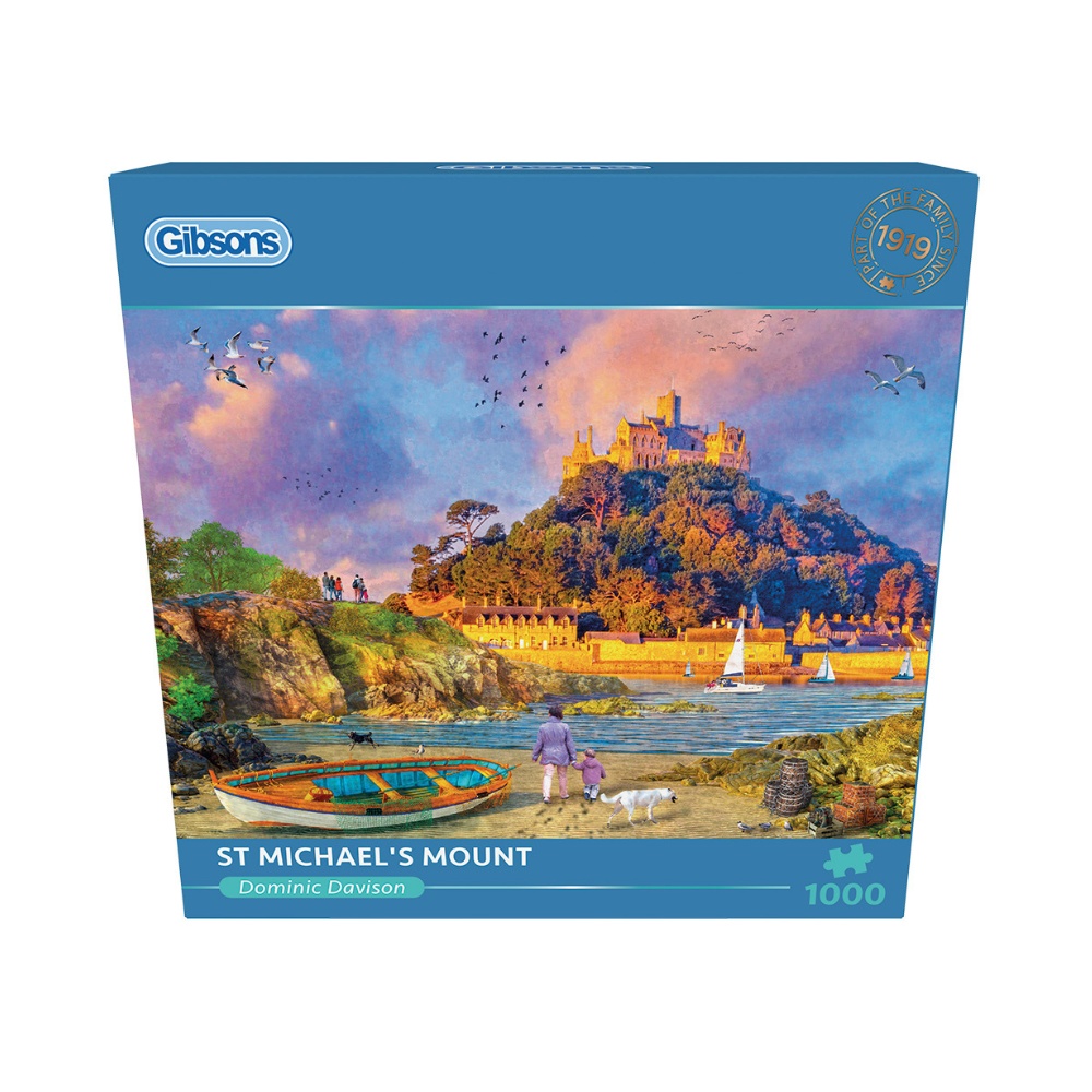 Gibsons - St Michael's Mount - 1000 Piece Jigsaw Puzzle
