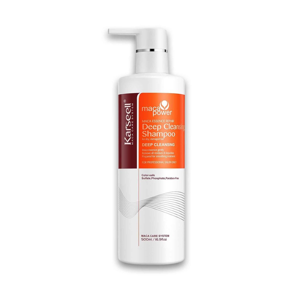 Karseell Maca Deep Cleansing Shampoo - 6 x 500ml